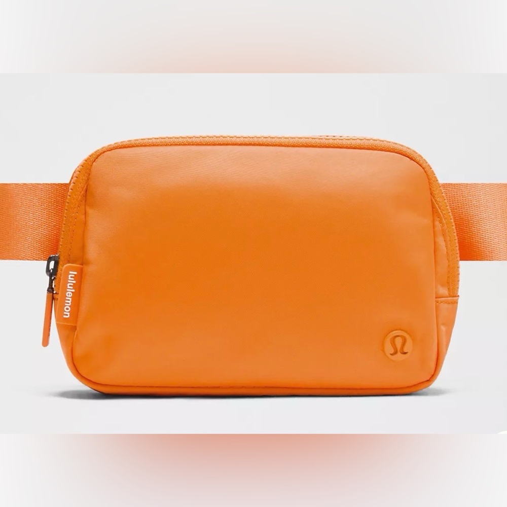 lululemon athletica Bright Orange Belt Bag 1Liter NWT